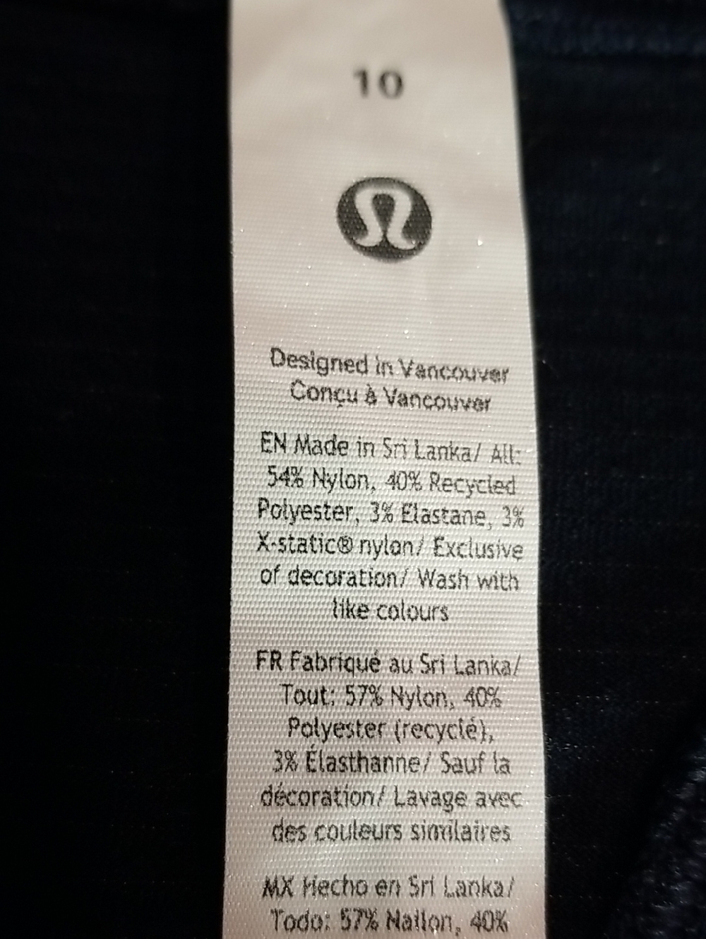 Lulumon Black Tank Top - Picture 5 of 5
